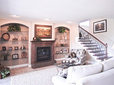 Living, Family & Bedrooms